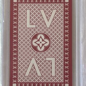 Louis Vuitton playing card in case 10 of spades